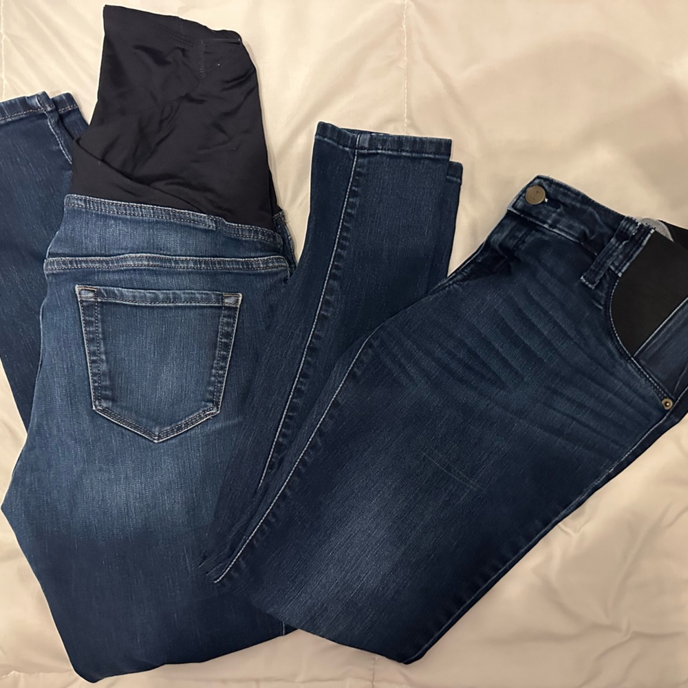 Maternity Jeans Bundle - size 4